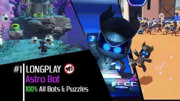 Astro Bot - Longplay Walkthrough Part 1 (PS5) Full Game - No Commentary