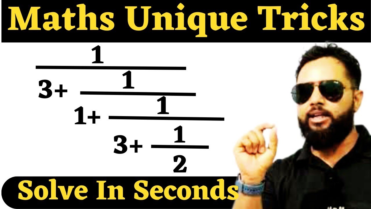Amazing Simplification Tricks | Maths Tricks | Supreme Maths By Rishi ...