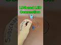 LDR And LED Connection With 9volt Battery LDR Sensor Project Diy Ytshorts Shorts