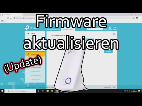 TP-Link WLAN Repeater - Firmware aktualisieren (TL-WA850RE)