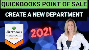 How to Create a New Department in QuickBooks Point of Sale v19 | Step-by-Step Tutorial