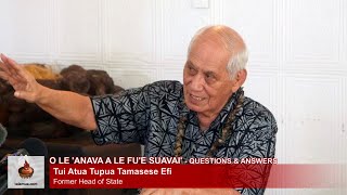 Constitutional Amendments: O le 'Anava a le Fu'e Suavai' (Q&A)
