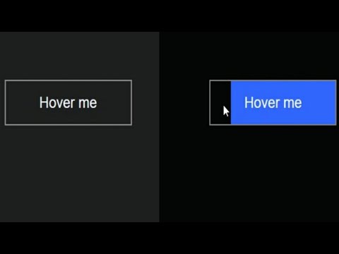 Button with hover effects using HTML CSS