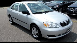 Sold 2007 Toyota Corolla Ce Walkaround, Start Up, Tour And Overview