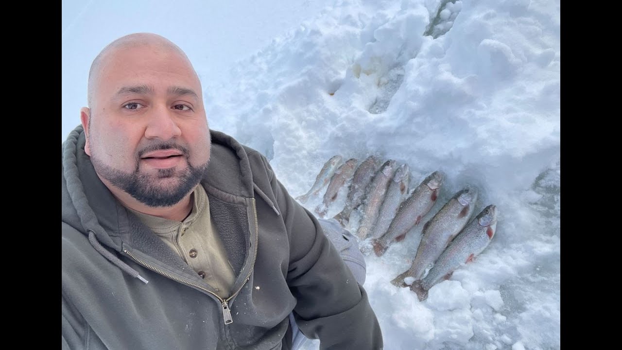 Utah Ice Fishing Jordanelle Reservoir YouTube