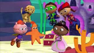 Super Why Short Clip in 4K The Starfish Can't Find the Treasure