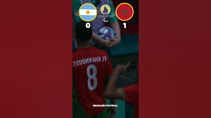 MOROCCO VS ARGENTINA OLIMPICS GAMES PARIS 2024 المغرب ضد الأرجنتين أولمبياد باريس