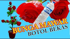 Cara buat bunga dari botol plastik bekas # how to make flower from mineral bottols #part 1 - Durasi: 4.26. 
