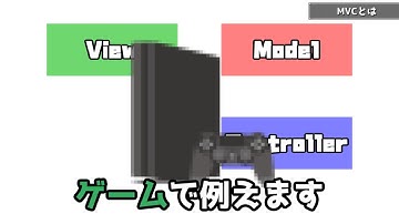「なんとなく理解した」で終わりやすいMVCをゲームにたとえて解説する【プログラミング】