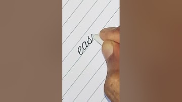 How to write cursive handwriting practice #shorts #youtubeshorts #cursive #viral #youtube
