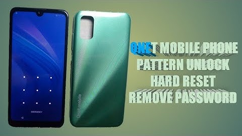 QNET MOBILE PHONE PATTERN UNLOCK HARD RESET REMOVE PASSWORD