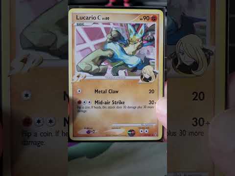This Lucario Pokemon Card Is Incredible! #pokemon #pokemoncards #pokemontcg