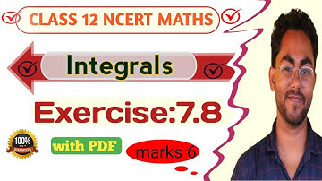 class 12 maths chapter 7.8 | one shot ex 7.8 class 12 |  class 12 one shot ex 7.8 Math