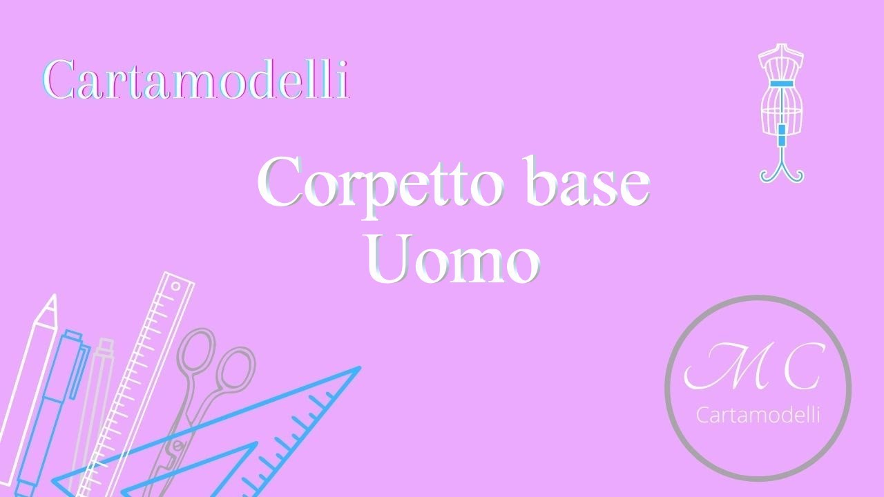 Tutorial Corpetto base uomo
