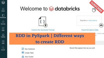 RDD #1 :  RDD In PySpark | Different ways to create RDD in PySpark