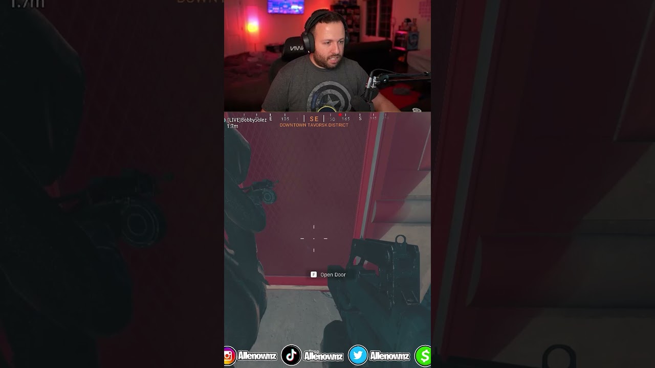 HE ACTUALLY THOUGHT IT WAS REAL! 😂😭 (Fake Red Door Warzone)