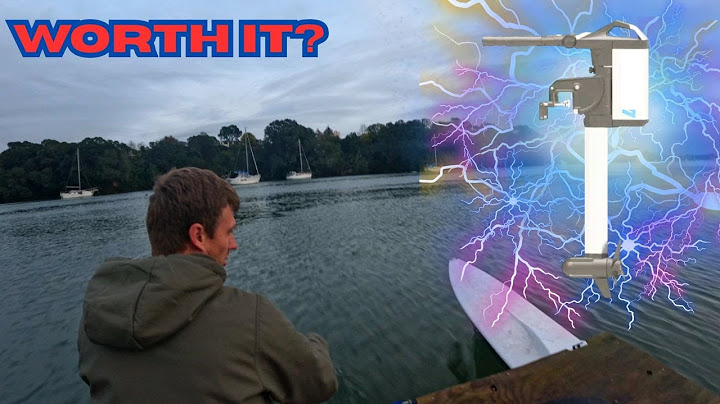 Is An Electric Outboard Worth IT??? DIY Electric Outboard Build