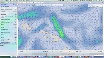 Viewing vector current forecasts online and in OpenCPN