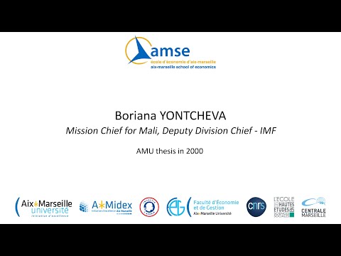 2020 - Boriana, Mission Chief for Mali, Deputy Division Chief, AMU thesis in 2000