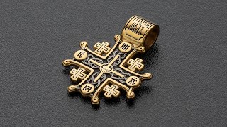 Голгофский равносторонний православный крест