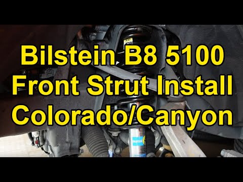[HOW TO] Install Bilstein 5100 Front Struts on a 2015+ Chevy Colorado & GMC Canyon