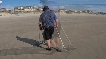 XP DEUS II 11 X 13 FMF COIL SALT BEACH STABILITY TEST