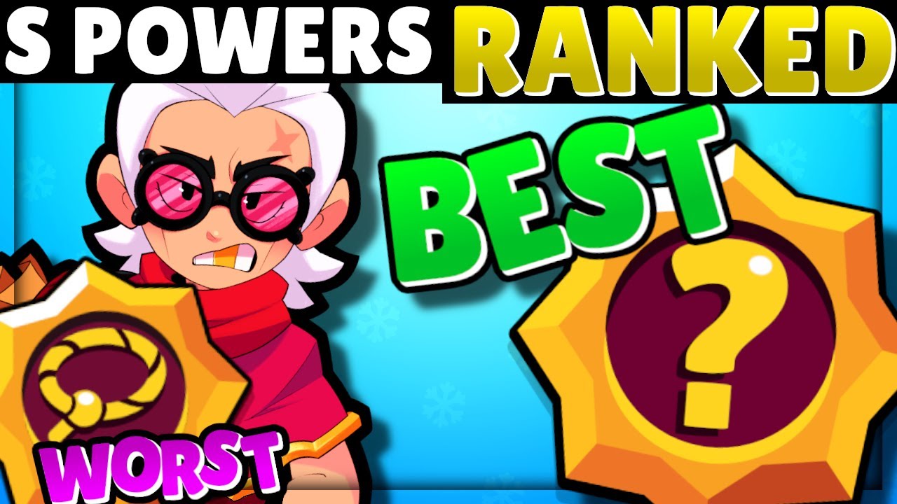 EVERY Star Power RANKED from WORST to BEST! | Star Power Tier List