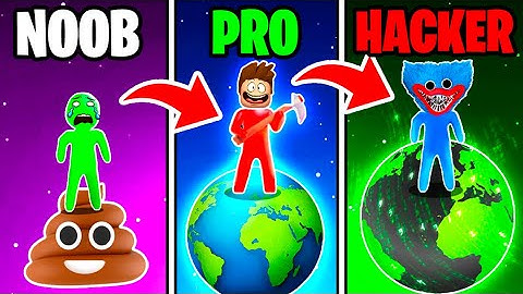 NOOB vs PRO vs HACKER In MY LITTLE UNIVERSE With CHOP And FROSTY
