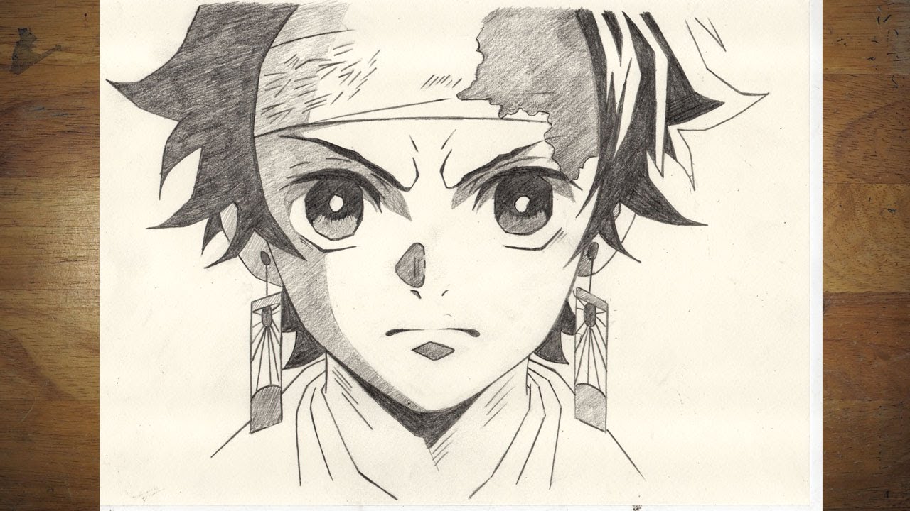 Tanjiro kamado  Art tutorials drawing, Slayer, Anime