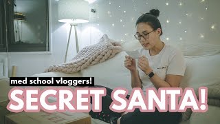 med school youtubers SECRET SANTA! | VLOGMAS SPECIAL!