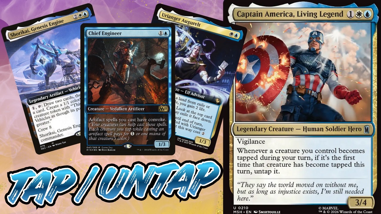 Chaotic Decks #76 - Captain America, Living Legend - MTG Marvel Superheroes Commander Deck thumbnail