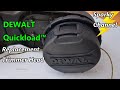 DeWalt Quickload™ Trimmer Head Replacement and How To Load New Line Quickload™ Style!