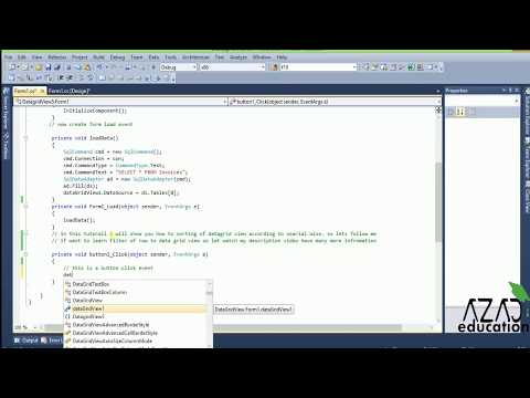 learn csharp DataGridView