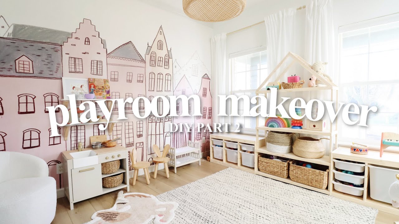Our Playroom Reveal – DIY Details & Storage Solutions! – At Home With  Natalie