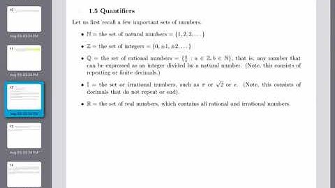 Predicate Logic: Intro to Quantifiers (part1)