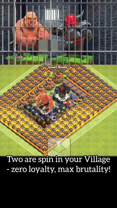 Is this effective? Trapping Traitors of Clash Village ⁉️#clashofclans  #coc #memes #viralvideo #fyp