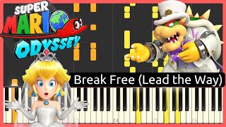 Break Free (Lead the Way) | Super Mario Odyssey | Piano Cover (+ Sheet Music) chords