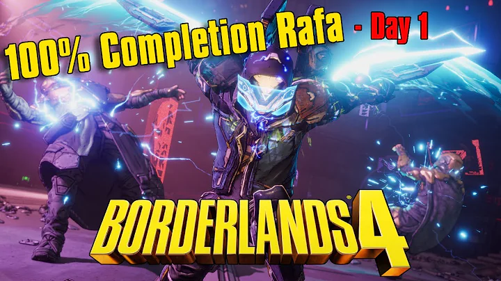 Borderlands 4 - 100% Completion Rafa Playthrough Day 1 [LIVE]