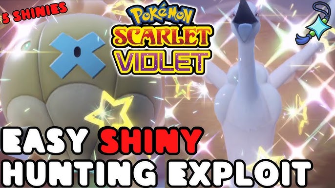 Pokémon Scarlet and Violet exploit makes it easier to hunt shiny