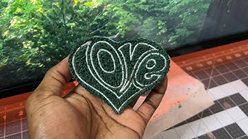How I Make Faux Chenille Embroidery Patches