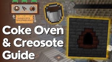How to Make Coal Coke & Creosote using the Coke Oven - Immersive Engineering