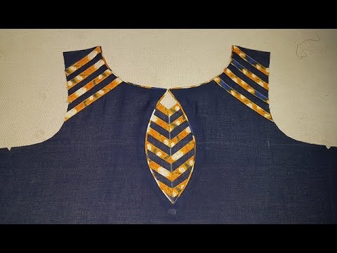 Latest Front Boat Neck Designs Cutting and Stitching - YouTube