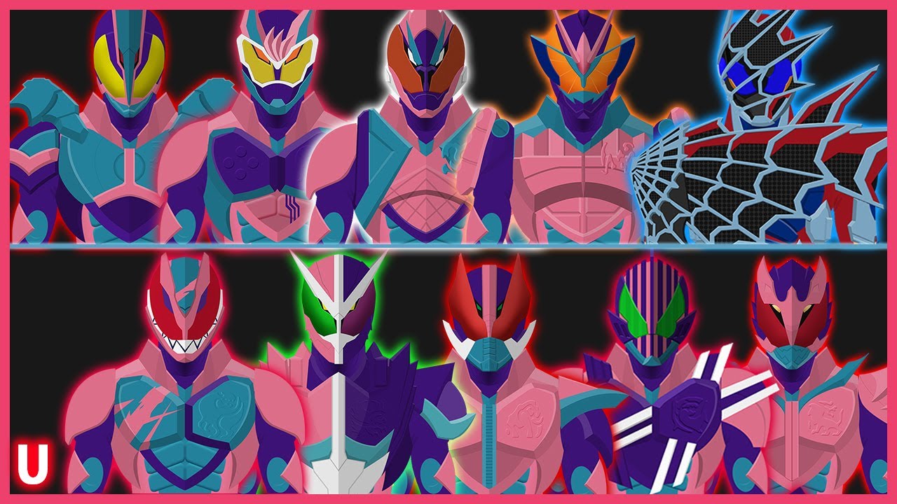 Kamen Rider Revice All Form [Spider Genomix, Kamakiri Genome
