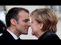 Una anciana confunde a Merkel con la mujer de Macron: "Soy la canciller de Alemania"