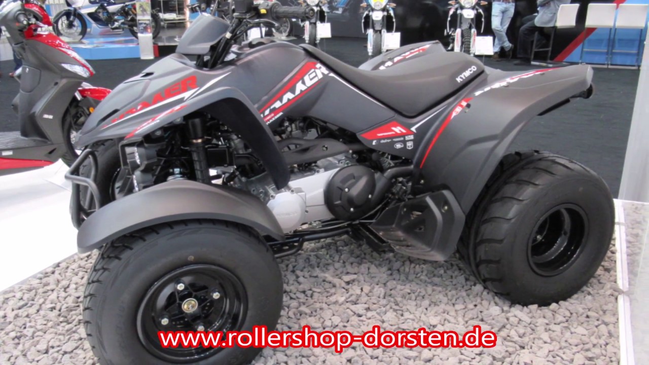 Neue Generation vom KYMCO MAXXER S 300 T3 - YouTube