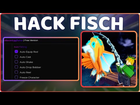 Hướng d��n Hack Fisch trên điện thoại: Auto Farm, Auto Event, Auto Take Rod, Script Hack Fisch
