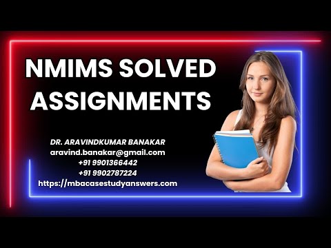 How can I get the NMIMS MBA Quantitative Methods   II Solved Assignment?