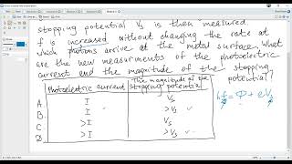 Ex.3. IB Physics E2. The photoelectric effect.