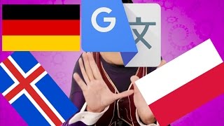 We Are Number One But Sung By Google Translate And Every Line Is In Different Language.