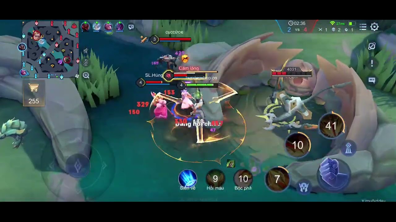 Tướng Arthur liên quân mobile. Arthur vs Bright - YouTube